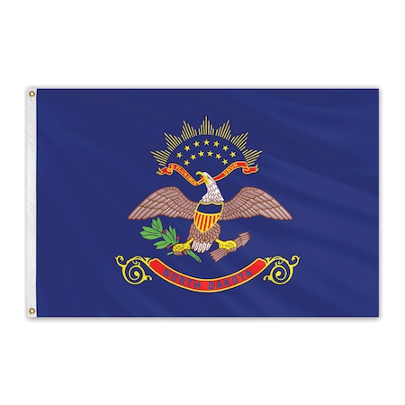 North Dakota Outdoor Nylon Flag 2'x3'